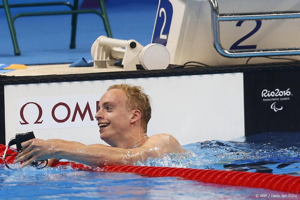 Estafetteploeg pakt paralympisch zilver op 4x100 meter wisselslag
