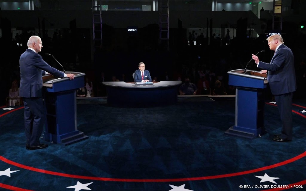 Peiling: Biden landelijk nog steeds op kop na verkiezingsdebat