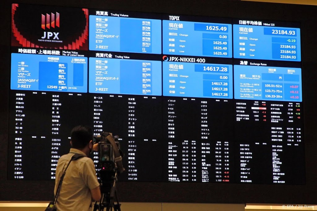 Japanse beurs weer opgestart na storing