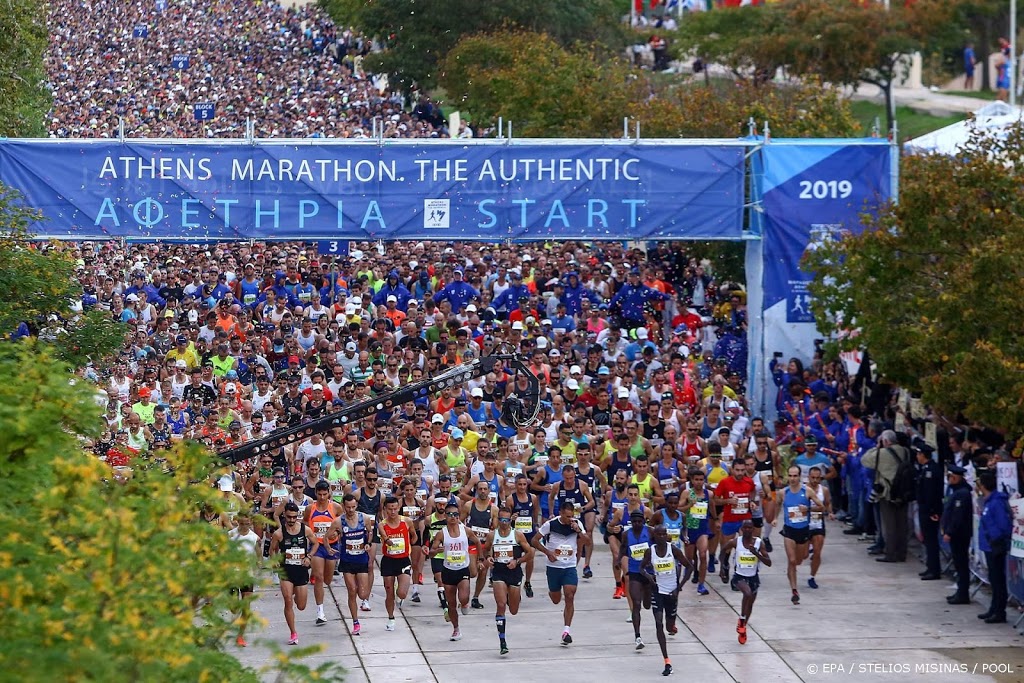Marathon van Athene afgelast vanwege coronazorgen