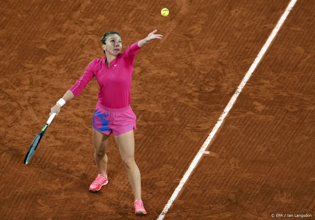 Tennisster Halep binnen een uur klaar met Anisimova