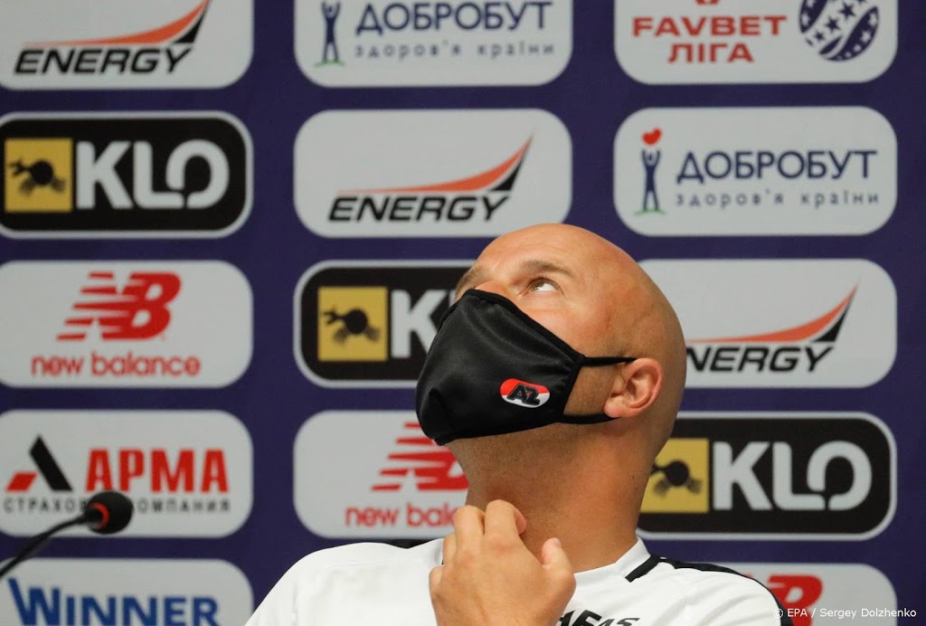 AZ-trainer Slot kijkt vooral uit naar krachtmeting met Napoli