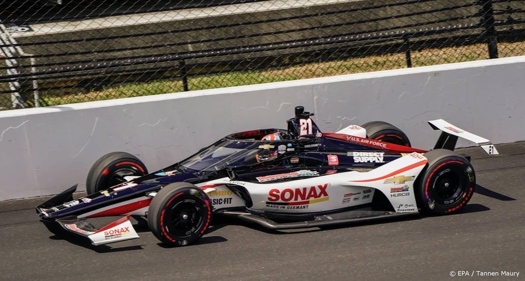 Coureur Van Kalmthout voor het eerst op podium in IndyCar
