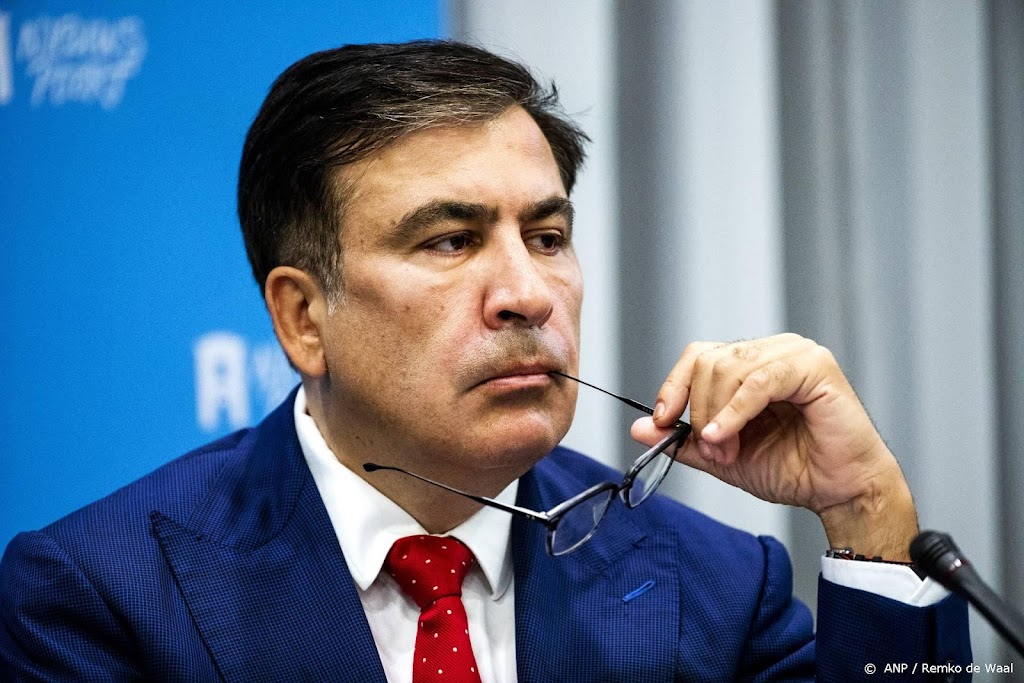 Opgepakte oud-president Saakasjvili roept Georgiërs op te stemmen