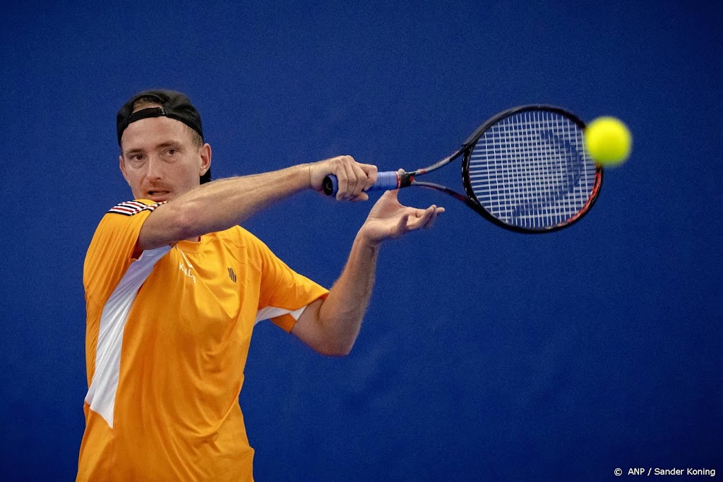 Tennisser Middelkoop wint dubbelspel in Tel Aviv