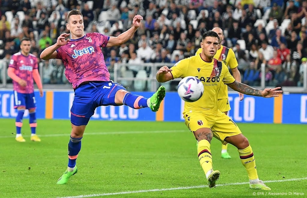 Juventus boekt tegen Bologna eerste zege in ruim een maand