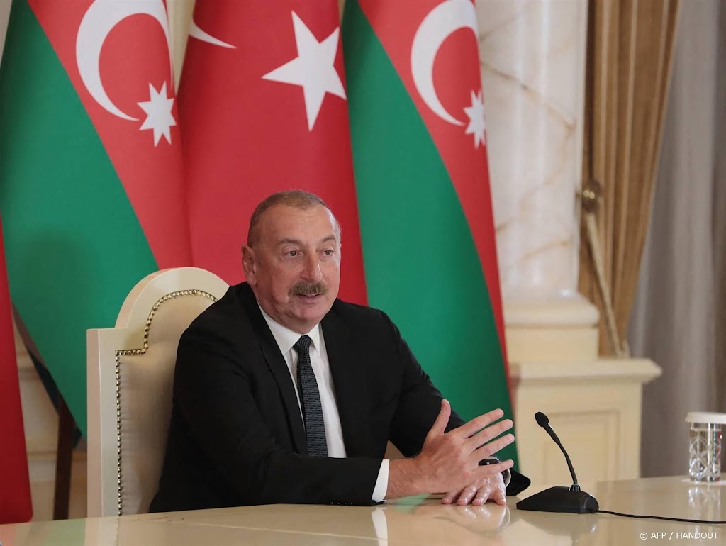 Azerbeidzjaanse leider spreekt einde conflict in zuiden Kaukasus