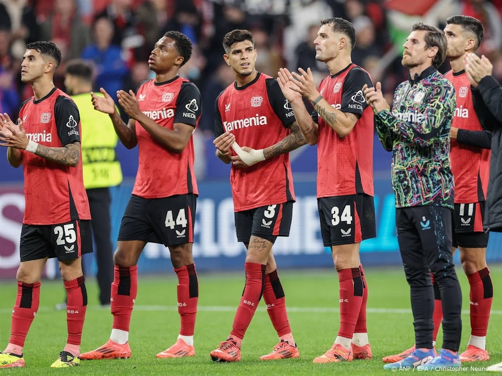 Bayer Leverkusen na winst in De Kuip ook te sterk voor AC Milan