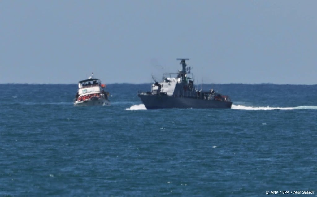 Israël: actie Gaza-vloot voorbij, geen boot heeft Gaza bereikt