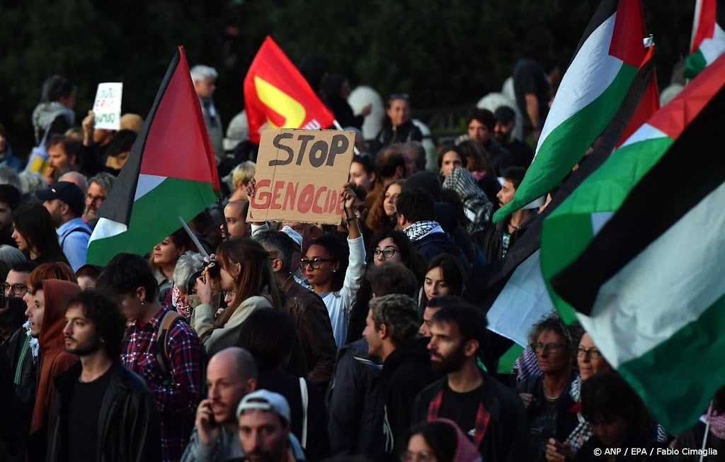 Demonstraties door heel Europa na onderschepping Gaza-vloot