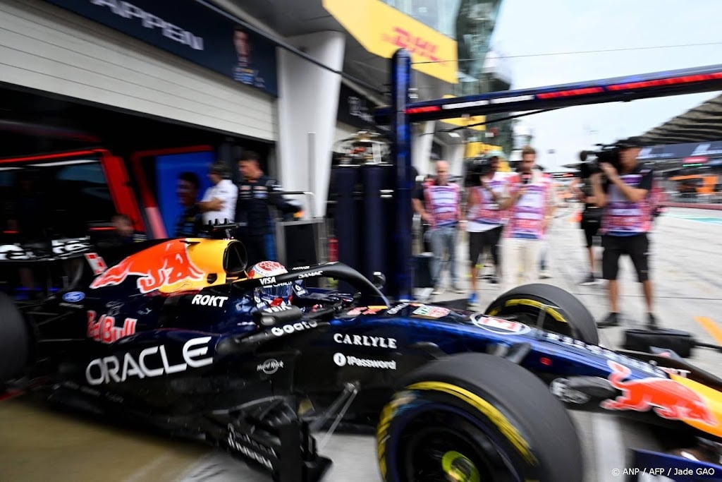 Vierde tijd Verstappen in tweede vrije training GP in Maleisië