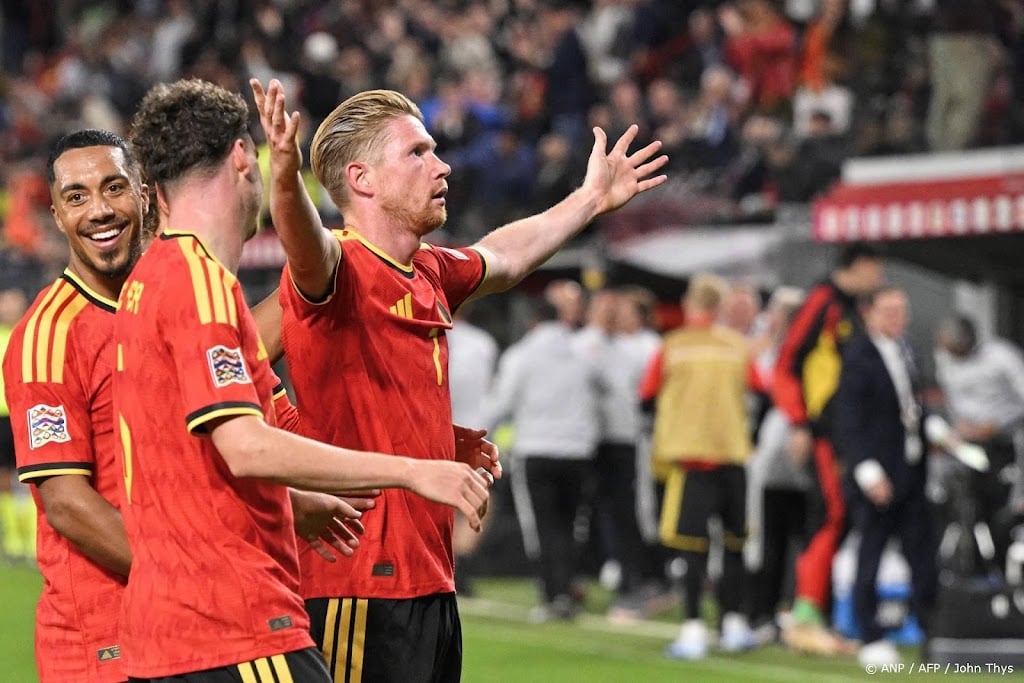 De Bruyne loodst België langs Turkije in Nations League: 3-0
