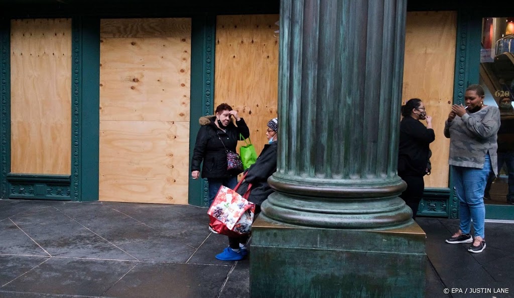 New York verschanst zich uit angst voor rellen na verkiezingen