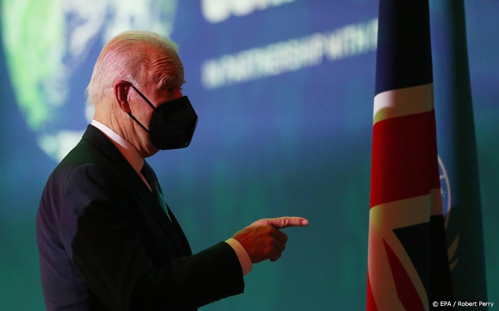 Biden: Chinese president fout door weg te blijven van klimaattop