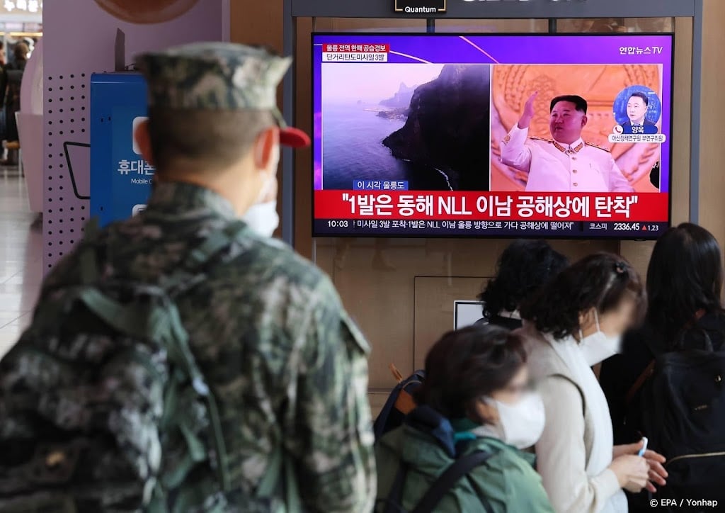 Noord-Korea vuur meeste raketten op één dag af sinds Kim Jong-un