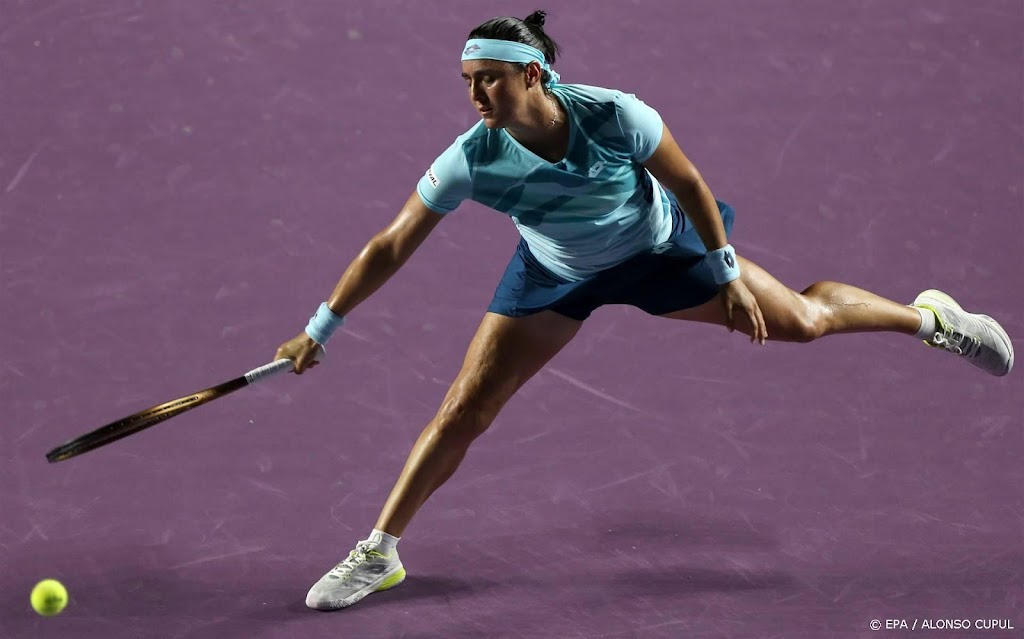 Tennisster Jabeur geeft Palestijnen deel prijzengeld WTA Finals
