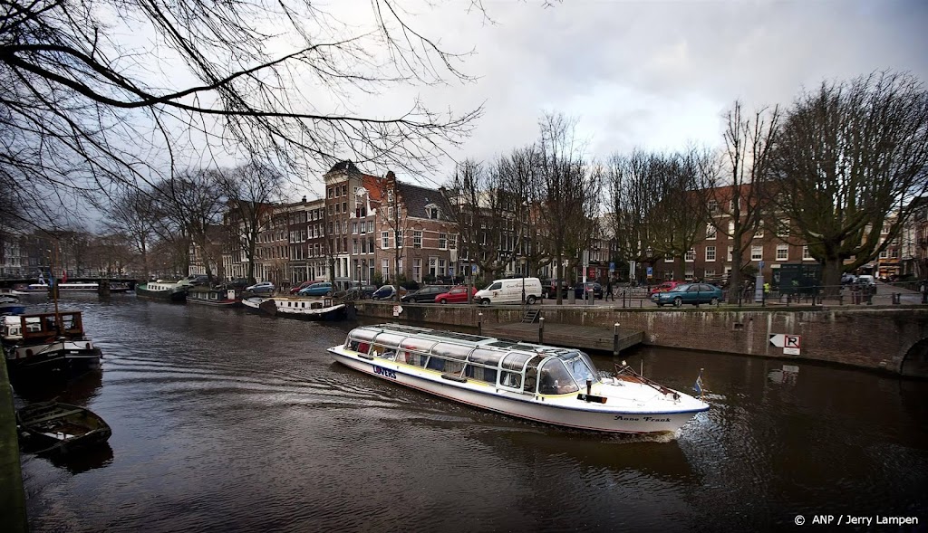 Geen rondvaartboten in Amsterdam om hoge waterstand