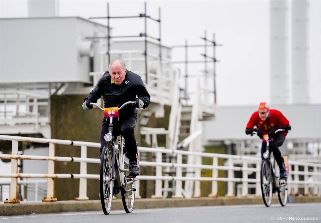 NK Tegenwindfietsen afgelast, het waait te hard