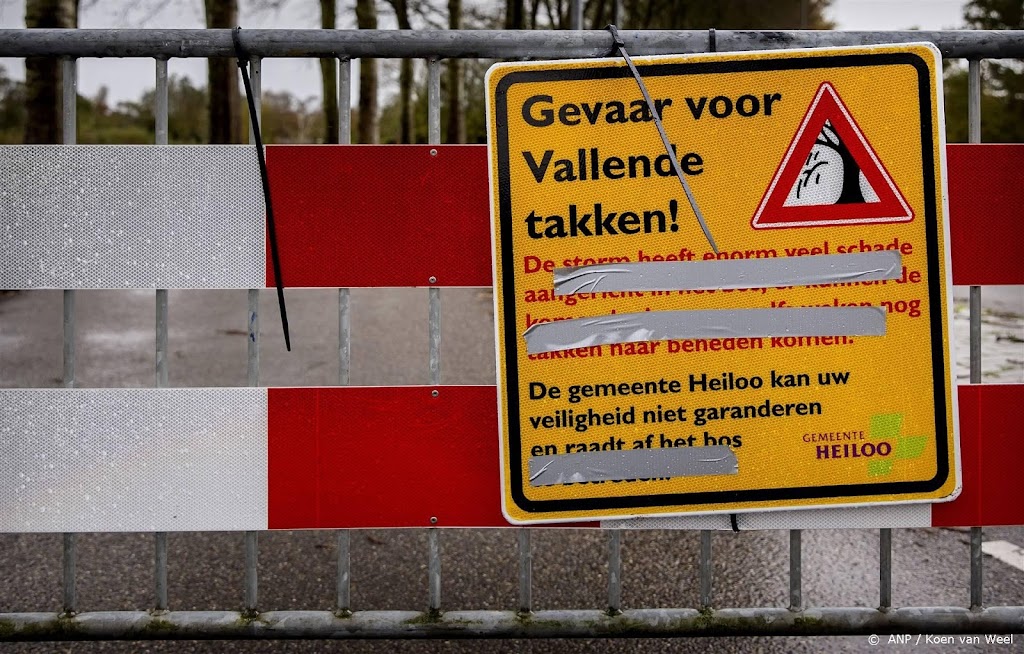 Eerste stormmeldingen druppelen binnen bij veiligheidsregio's