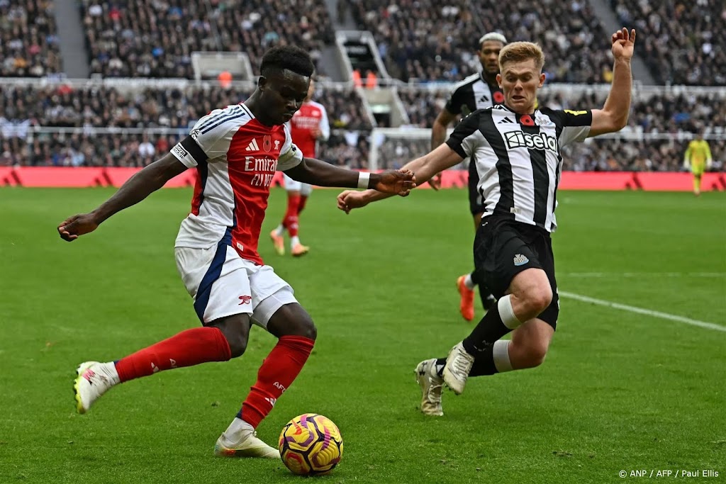 Newcastle beëindigt met zege op Arsenal slechte serie