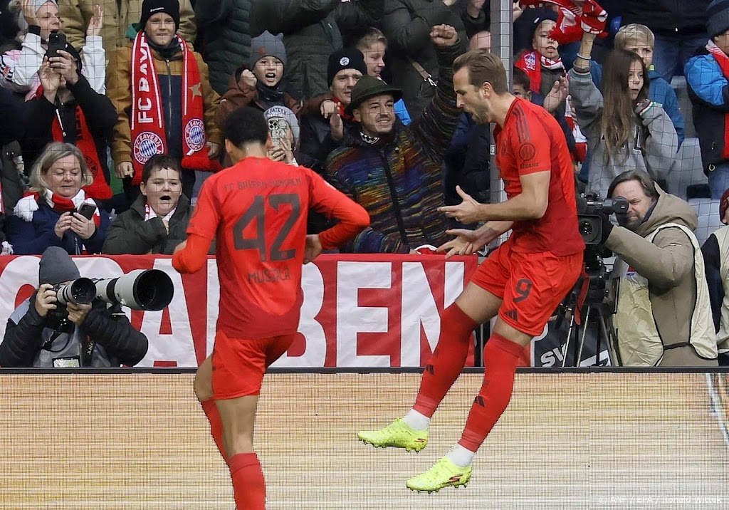 Bayern wint dankzij Kane probleemloos van Union Berlin