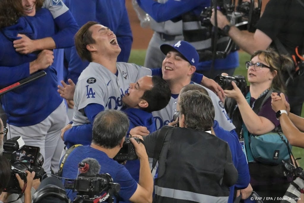Los Angeles Dodgers winnen de World Series