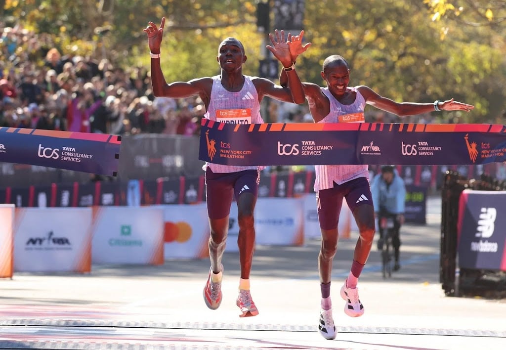 Keniaan Kipruto wint marathon New York na fotofinish