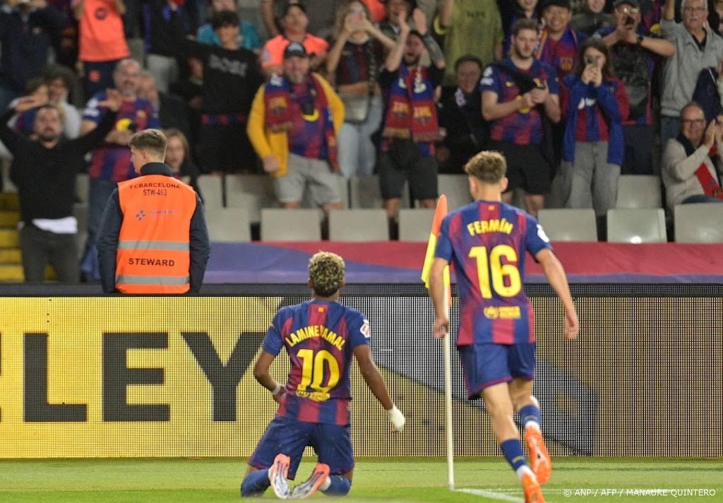 Barcelona herstelt zich met zege op Elche