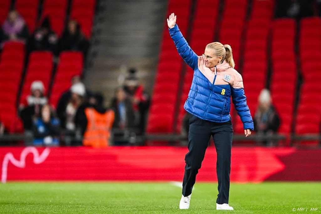 Wiegman vindt zege op Oranje op Wembley 'ongelooflijk hoogtepunt'