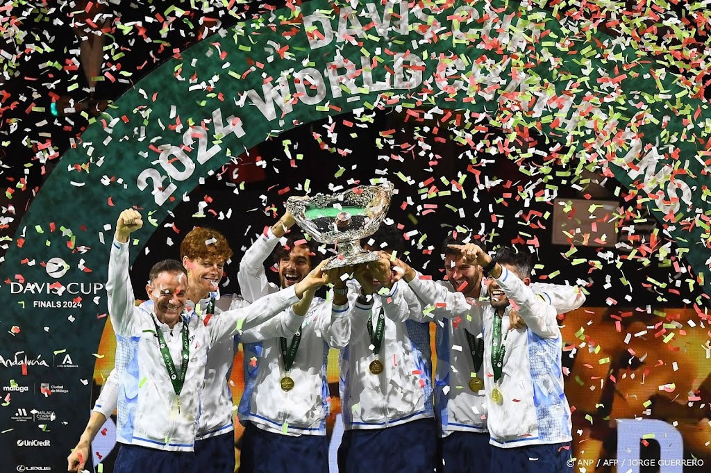 Italië komende drie jaar gastheer van Davis Cup Finals 
