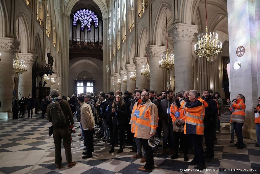 Parijs zet 6000 agenten in bij heropening Notre-Dame