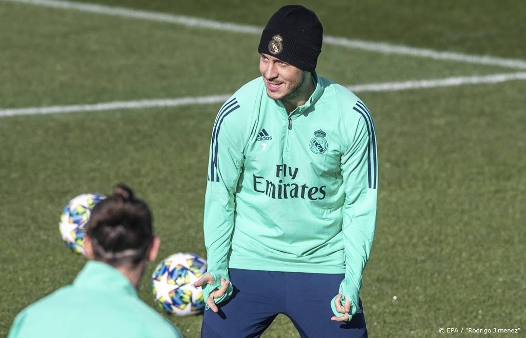 Rentree voetballer Hazard bij Real Madrid laat op zich wachten