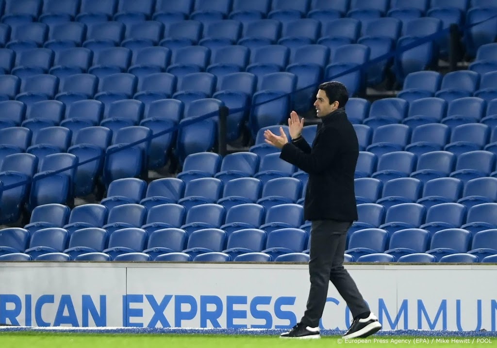 Arteta: de handrem is er af bij Arsenal