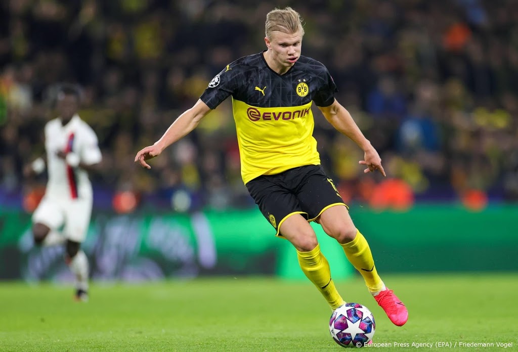 Topschutter Haaland maakt rentree in de basis bij Dortmund