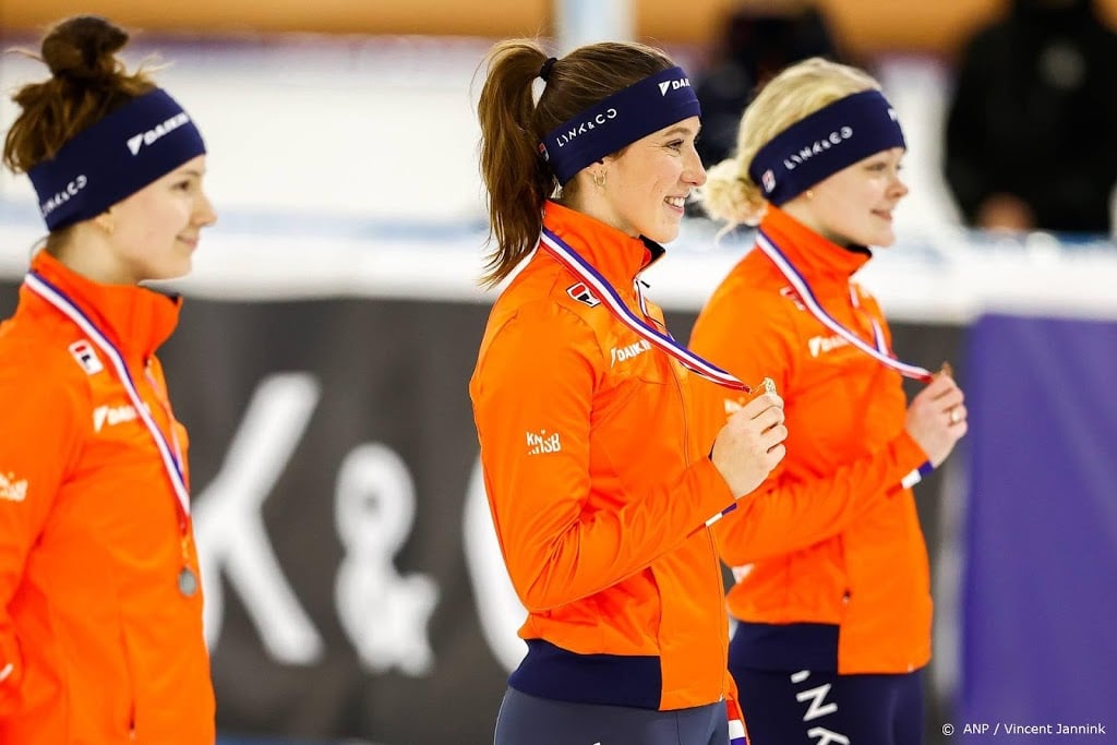 Shorttrackster Schulting prolongeert Nederlandse titel in stijl
