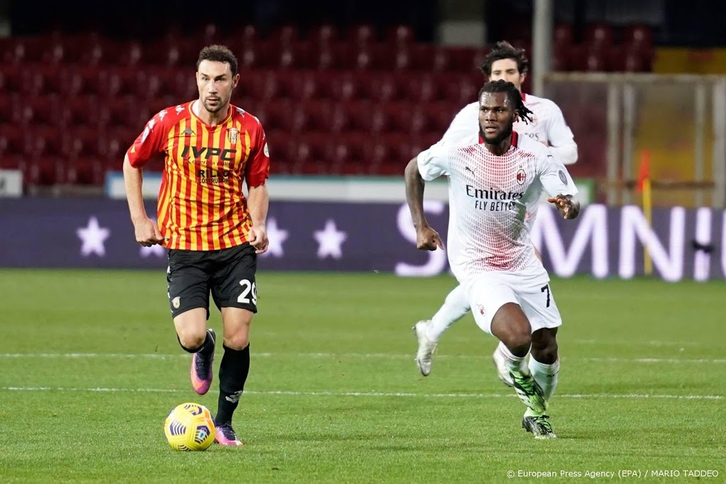 AC Milan niet in de fout bij Benevento