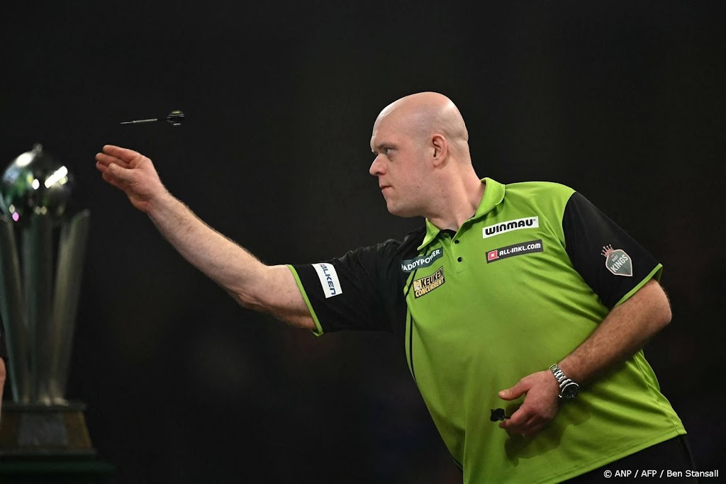 Van Gerwen zelfkritisch na nederlaag: in begin moet je er staan