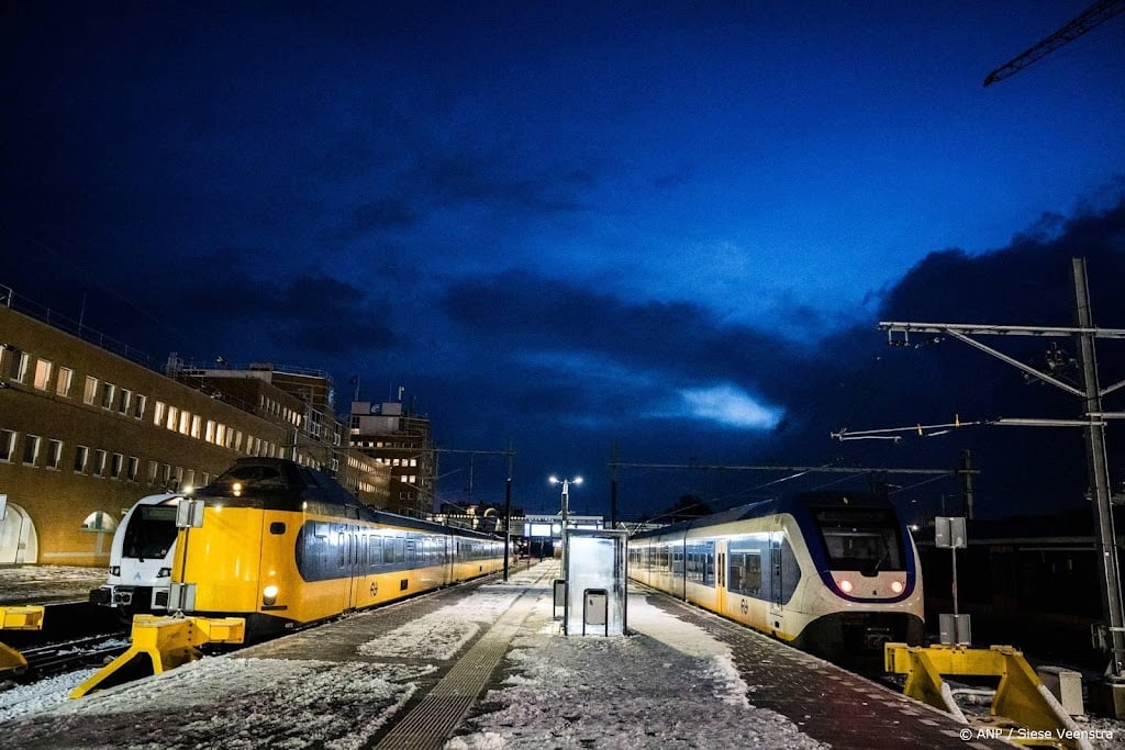 Winterweer zorgt voor veel vertraging op het spoor