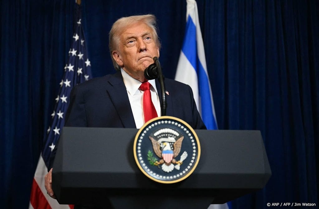 Persconferentie Trump live te volgen bij NOS en RTL