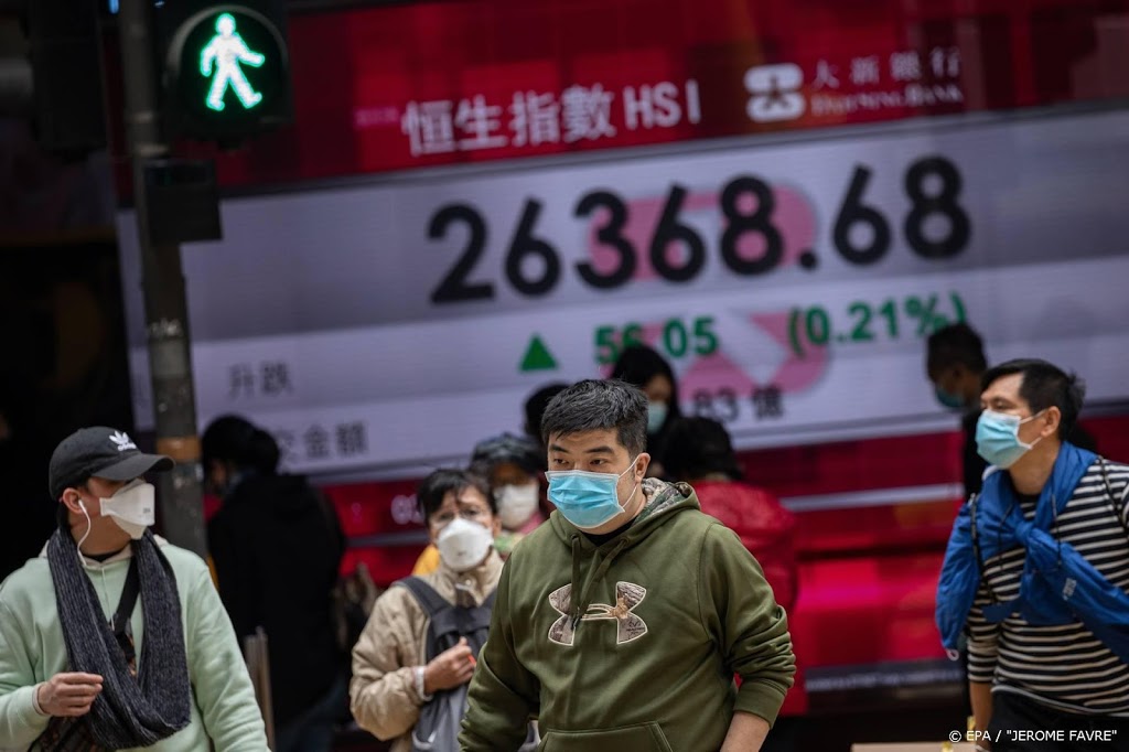 Economie Hongkong gekrompen door protesten