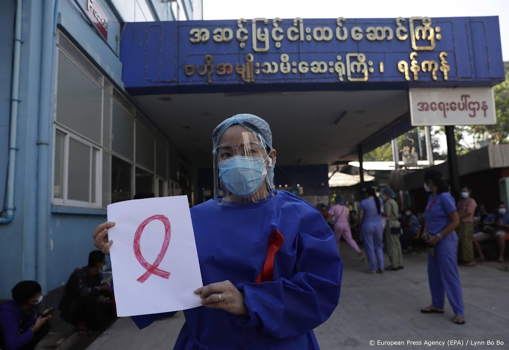 Artsen in Myanmar leggen werk neer uit protest tegen legercoup