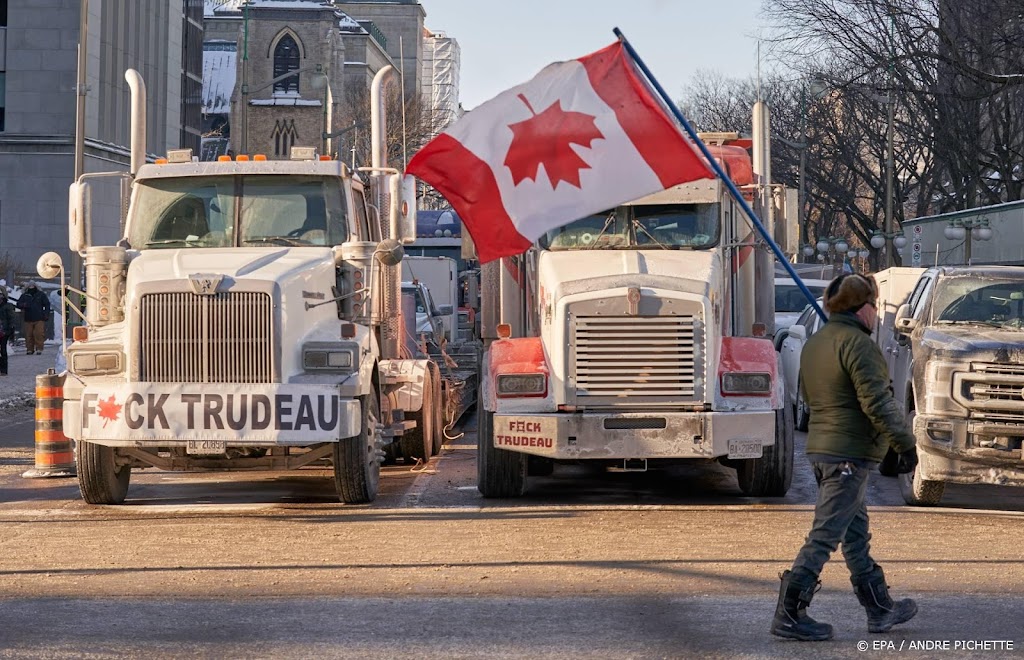 Canada zet leger niet in tegen protesterende truckers