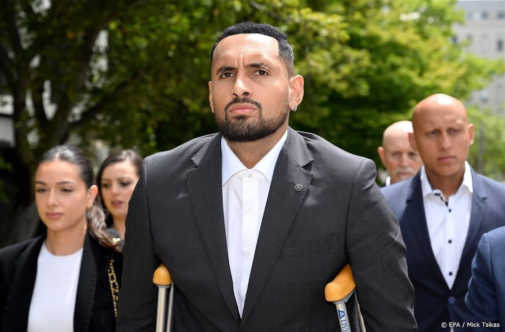 Kyrgios pleit schuldig aan mishandeling, aanklacht verworpen