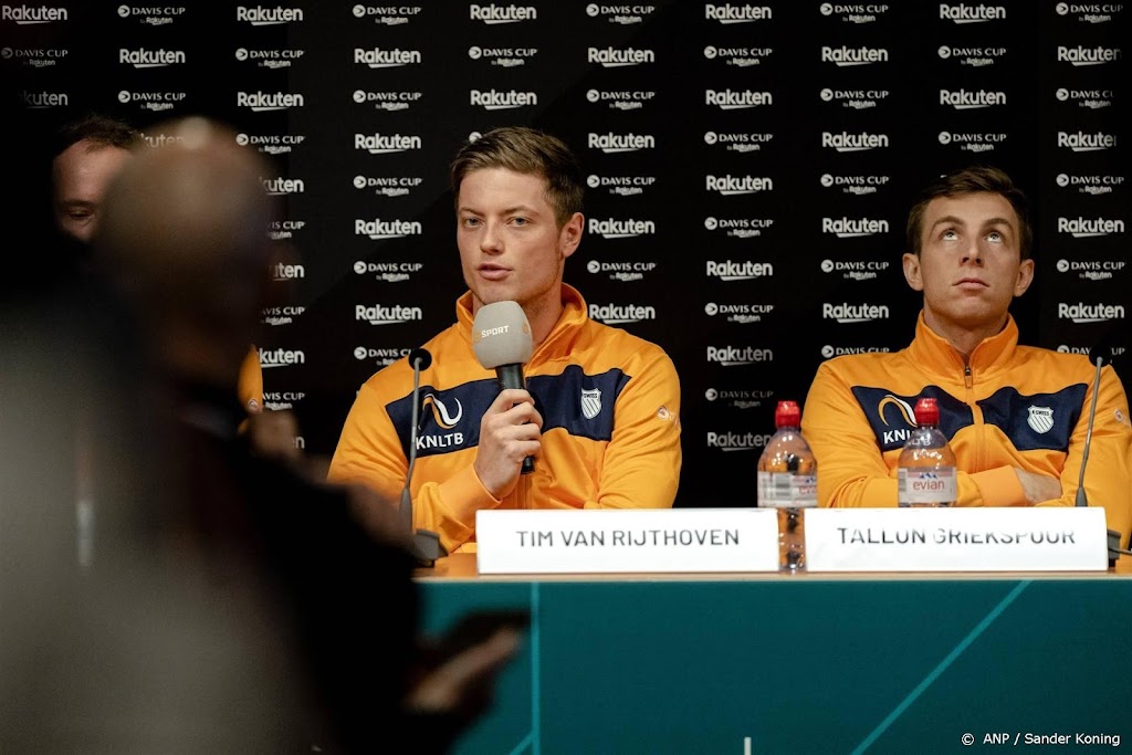 Geen Van de Zandschulp, maar Van Rijthoven in Daviscup-duel