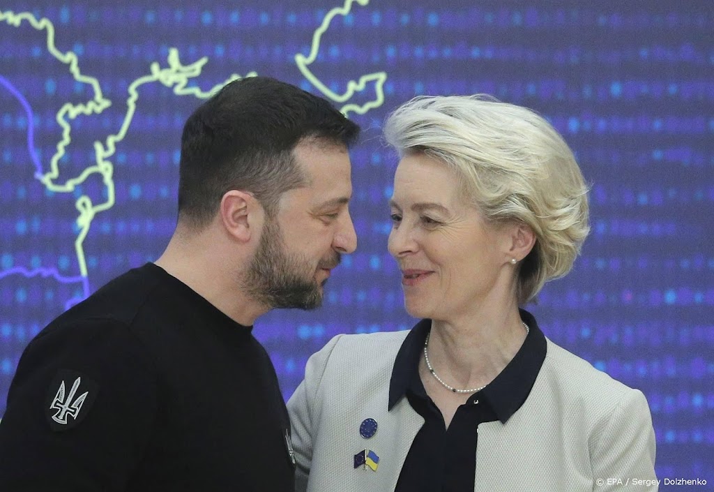 Von der Leyen: geen strakke tijdlijn voor EU-toetreding Oekraïne 