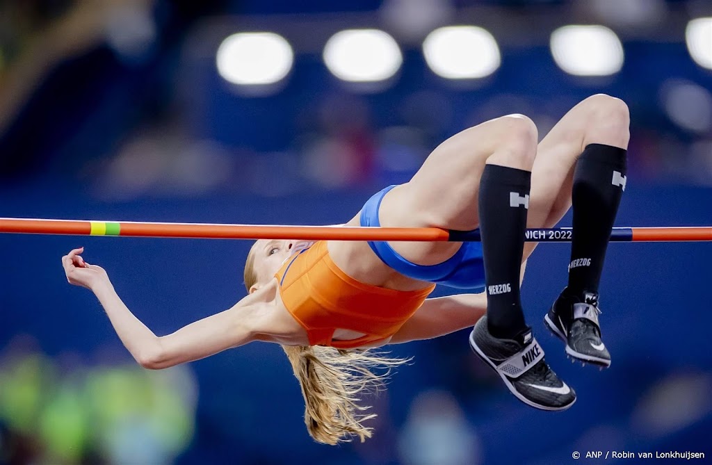Atlete Weerman zet Nederlands record hoogspringen op 1,96 meter