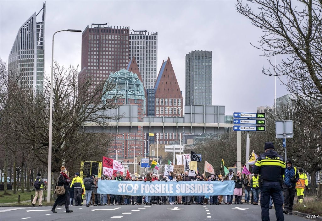 Extinction Rebellion wil weer actievoeren op A12 in Den Haag