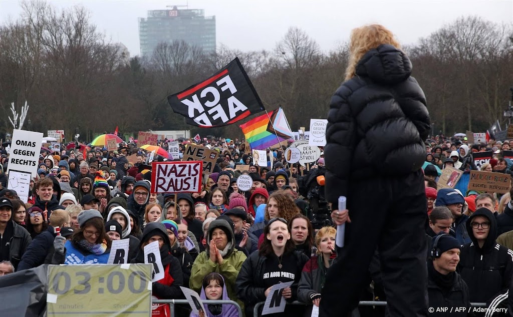Opnieuw massademonstraties in Duitsland tegen extreemrechts