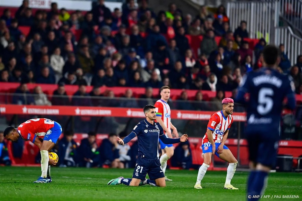 Blind verspeelt met Girona punten tegen Real Sociedad