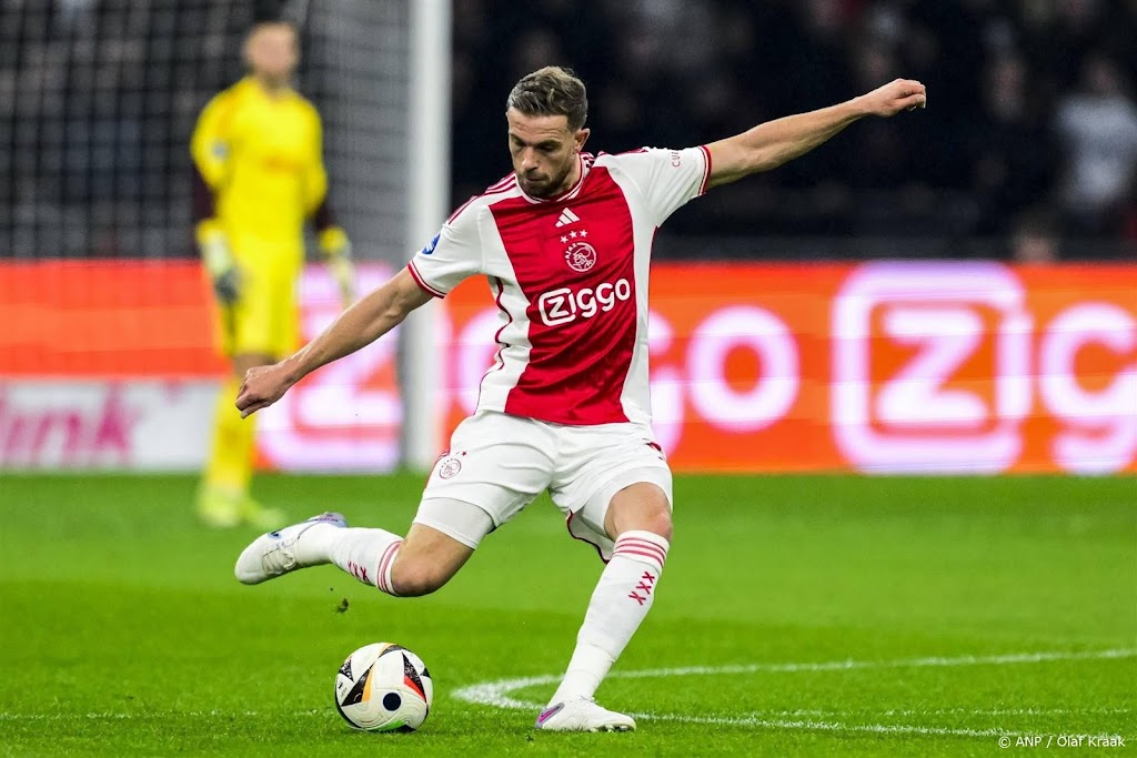 Van 't Schip geniet van debuut Henderson bij Ajax 